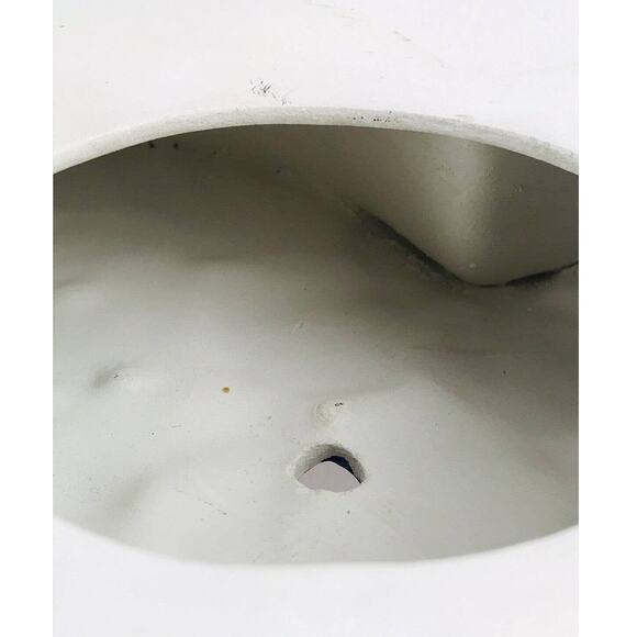 Raggedy Ann Andy Ceramic Chalkware Clock Hand Painted Antique Finish FACE ONLY - Picture 11 of 11